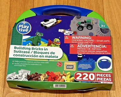 Play tive Building Bricks in Suitcase 220 pieces - Image 1 of 4