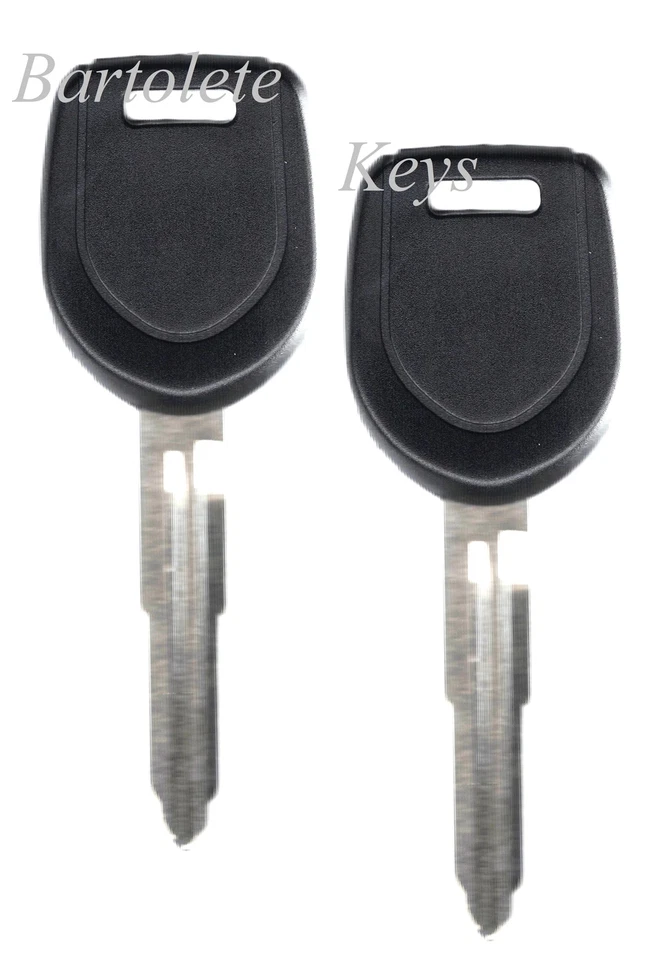 2 chaves de carro de substituição para 2001 2002 2003 2004 2005 2006 Mitsubishi Montero Sport - Imagem 1 de 4