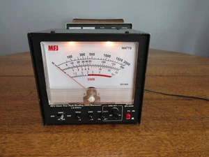 MFJ-868B Giant Ham Radio True Peak-Reading SWR Wattmeter 1.8-60MHz - Photo 1/4