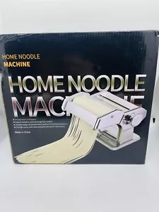 Stainless Steel Fresh Pasta Noodle Maker Roller & Cutter Manual Hand Crank Home - Picture 1 of 12