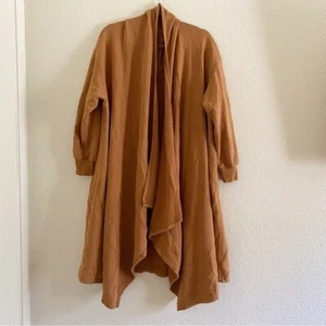 FREE PEOPLE Beach Size XS/S Red Eye Duster Cardigan Orange - Picture 1 of 10