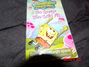 Spongebob Squarepants - The Sponge Who Could Fly (VHS, 2003) - Picture 1 of 9