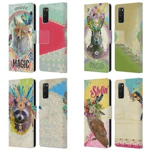 OFFICIAL DUIRWAIGH BOHO ANIMALS LEATHER BOOK WALLET CASE FOR SAMSUNG PHONES 1 - Picture 1 of 10