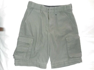 Official Boy Scouts Of  America Green Canvas Cargo Uniform Shorts Youth Size 10 - Image 1 of 4
