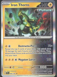 Iron Thorns 062/162 Sv05: Temporal Forces Holo - Picture 1 of 2
