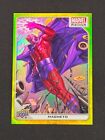 2023 Upper Deck Marvel Platinum Magneto Yellow Rainbow Refractor SP #63