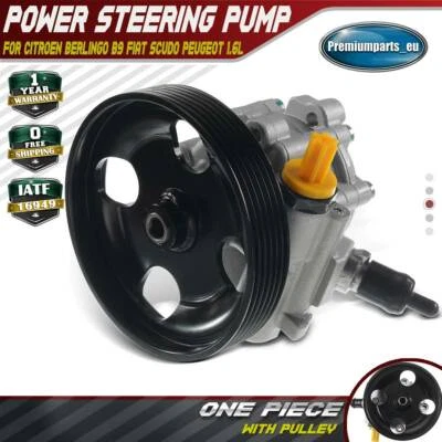 Power Steering Pump for Citroen Berlingo B9 Fiat Scudo Peugeot Partner 1.6 HDI - Image 1 of 4