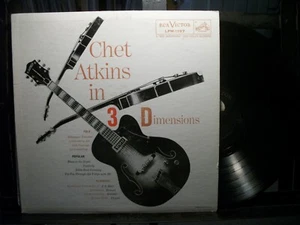 CHET ATKINS Three Dimensions LP 1955 RCA Victor LPM1197 - Bild 1 von 2