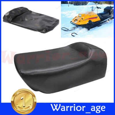 Black Seat Cover Fit For ATV Motorcycle SkiDoo Tundra & Tundra ll & R 1991-2005 - Image 1 of 4