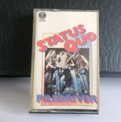 Status Quo - Piledriver - Cassette Tape Album 1972.  Fully Play Tested  - Image 1 of 4