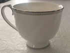 WEDGWOOD CROWN PLATINUM FOOTED TEA CUP new with tags