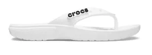 Unisex Adults CROCS CLASSIC FLIP , Flip Flops White - Picture 1 of 2