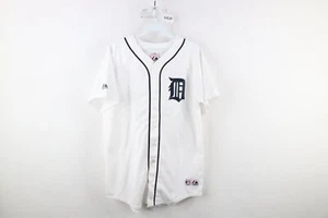 Vintage Majestic Mens Small Gary Sheffield Detroit Tigers Baseball Jersey White - Picture 1 of 11