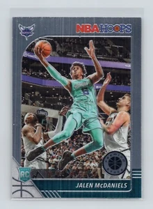 2019-20 Hoops Premium Stock #246 Jalen McDaniels (RC) - Charlotte Hornets - Picture 1 of 2