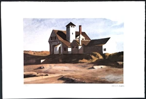 Edward Hopper - 57 x 38 cm - Limitierte Auflage Nr. 51/150 - Bild 1 von 2