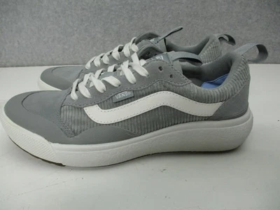 Vans Ultrarange туфли женщин Sz 8 серый белый низкий верхний шнурует вверх - Изображение 1 из 4