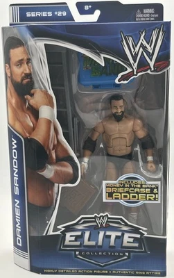Wwe Elite Serie 29 Damien Sandow Mizdow Aaron Stevens MITB Foto 1 de 4