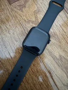 Apple Watch Series 7 41mm Black Aluminum Case with Sport Band cellular and GPS - Zdjęcie 1 z 4