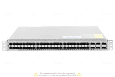 Cisco N9K-C93180YC-EX 48x SFP28 25Gb 6x QSFP28 100Gb NXOS Ethernet Switch - Immagine 1 di 4