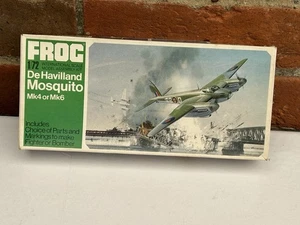 Kit de avión de plástico Frog F187 escala 1:72 De Havilland Mosquito Mk4 o Mk6 - Imagen 1 de 7