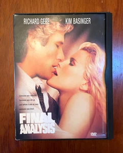 Final Analysis 1992 (1999 DVD) Kim Basinger Richard Gere Erotic Suspense Drama - Imagen 1 de 2