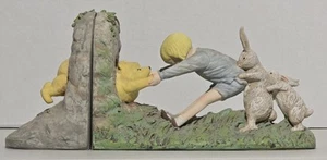 Whinnie The Pooh Charente The Walt Disney Co. Bookends Suck In The Hole Christop - Picture 1 of 11