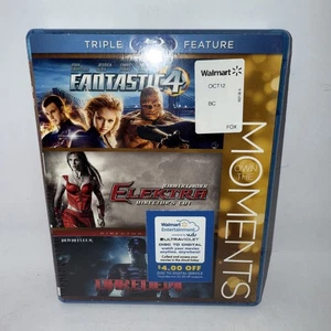 Fantastic 4 Elektra Daredevil Directors Cut Triple Feature Bluray NIB Sealed - Picture 1 of 7