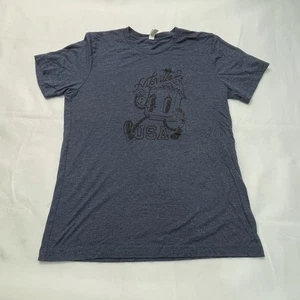 Motown Hitsville USA T-Shirt Blue Graphic Tee Size Women’s M - Picture 1 of 6
