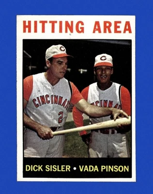 1964 Topps Set-Break #162 Hitting Area como nuevo *GMCARDS* Foto 1 de 2