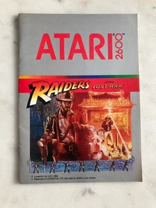 Raiders of the Lost Ark | Atari 2600 | Solo manual - Imagen 1 de 3