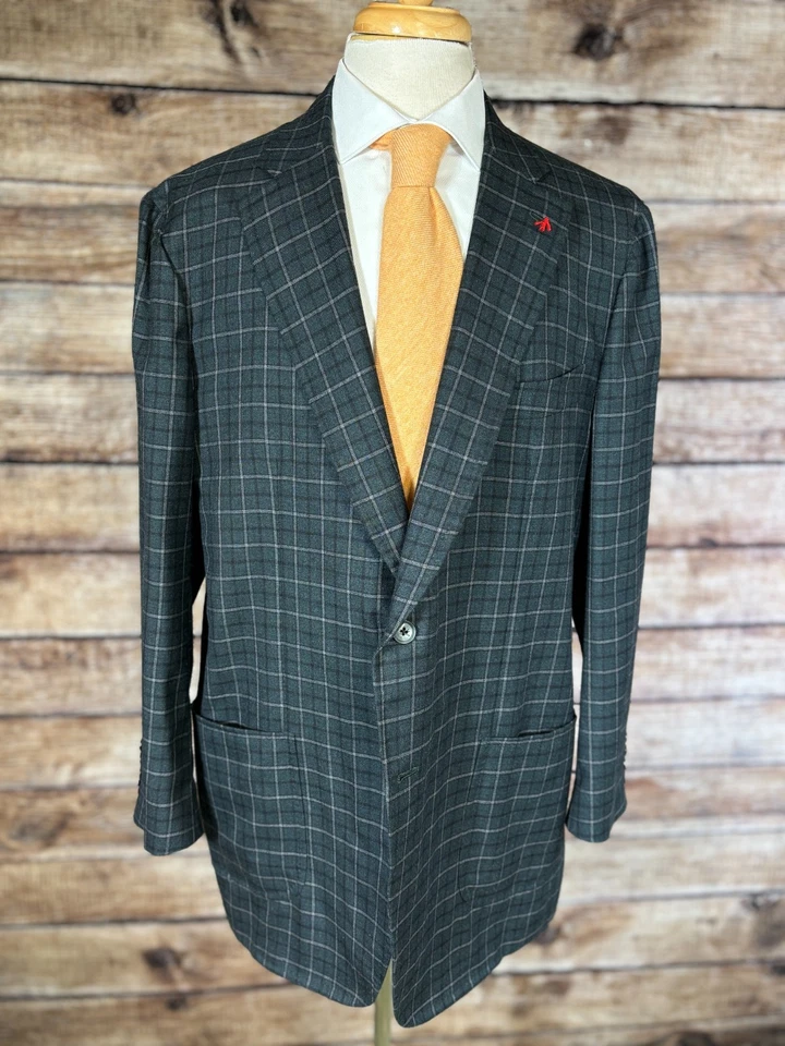 Blazer Isaia Cashmere Silk Dustin Talla 48 (60 EUR) Foto 1 de 4