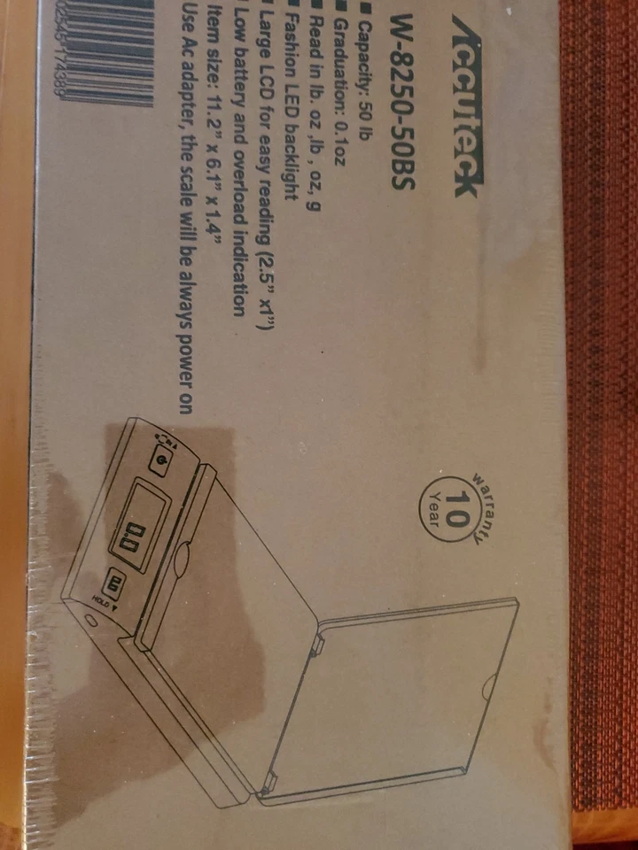Accuteck W-8250-50BS Digital Shipping Postal Scale - Image 1 of 1