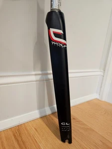 Wolf CL Carbon Road Fork 1 1/8" Threadless, 700c, 190mm Steerer, Rim Brake - Picture 1 of 10