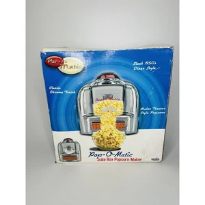 Pop O Matic Popcorn Maker Diner Jukebox Popcorn Popper Vintage Home - Picture 1 of 8