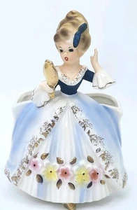 Vintage Relpo K1553 Blue Gazing Beauty Pflanzgefäß Japan - Bild 1 von 18
