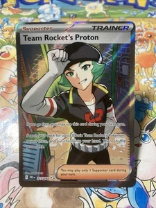 Team Rocket's Proton 227/182 Sv10: Destined Rivals Holo Pokémon TCG - Bild 1 von 8