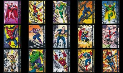 Fleer Ultra Avengers 2022 - Edad de Plata - Lote completo de 15 cartas Foto 1 de 4
