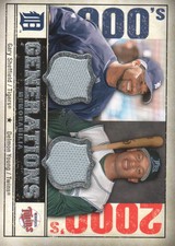 2008 UD SP Legendary Cuts Generation Dual Memblia #SY G. Sheffield/Delmon Young