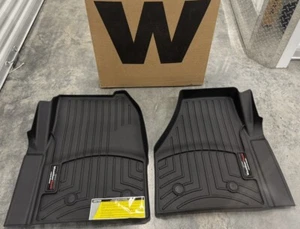 WeatherTech FloorLiner for 2024-2024 Western 47X - 1st Row, Black - Picture 1 of 2
