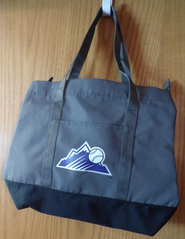 Denver Colorado Rockies MLB Tote Bag with Shoulder Strap Cover
