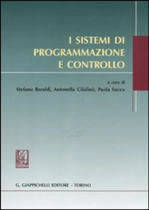 Libri Sistemi Di Programmazione E Controllo (I) - Immagine 1 di 1