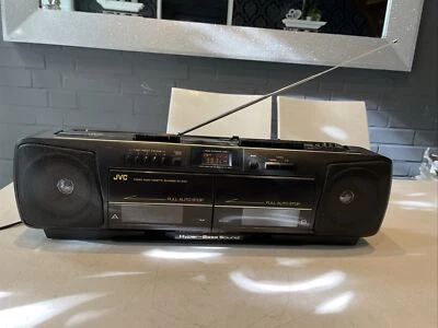 JVC RC-W410 Stereo Radio Cassette Recorder -Bitte Lesen ! - Bild 1 von 4