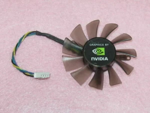 Cooler Fan For NVIDIA PLD06010S12L 55mm DC 12V 0.2A 4-Pin Graphics Card - Picture 1 of 3