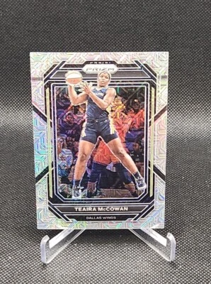 2023 Panini Prizm WNBA #52 Tearia McCowan Mojo Prizm /25 Wings - Image 1 of 2