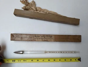 Vintage Boxed USED Streamline Silvertip Glass  Hydrometer 1882321 - Picture 1 of 12