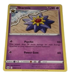 Juego de cartas coleccionables Starmie 55/172 Brilliant Stars poco común Pokémon JCC - Imagen 1 de 10