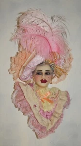 NUEVO EN CAJA - Creaciones únicas Mujer de color Dama Mascarilla Pared Colgante Decoración  - Imagen 1 de 1