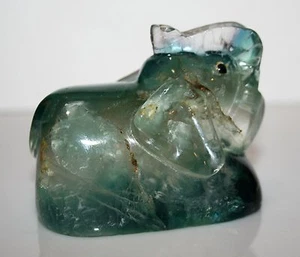 Fluoite ELEPHANT 332gr 3" x 2.25" 12617G - Picture 1 of 1