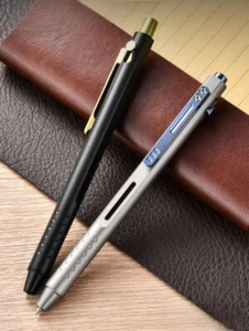 EDC Titanium Ballpoint Pen Signature Writing Pocket Pen Business Office EDC Gift - Picture 1 of 11