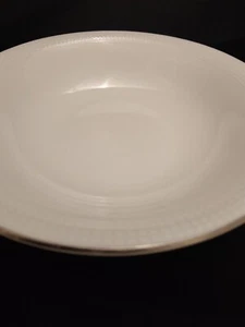 Wedgwood VERA WANG Blanc Sur Blanc Cereal Bowl 6"/15.5cm - Picture 1 of 10